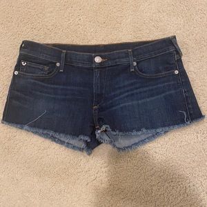 COPY - True Religion Denim cutoff shorts